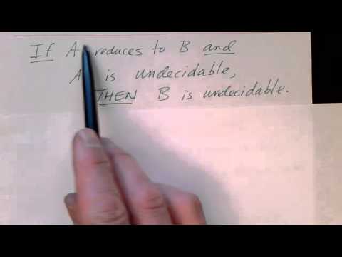 Lecture 45: Reducing One Language to Another π