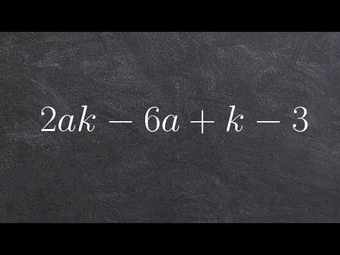 How to factor using the grouping method
