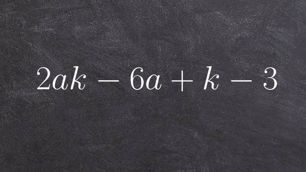 Guide to Factoring Using the Grouping Method