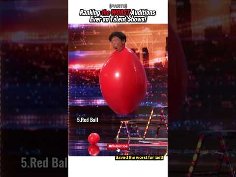 Top 5 WORST Talent Show Auditions – Ranked!