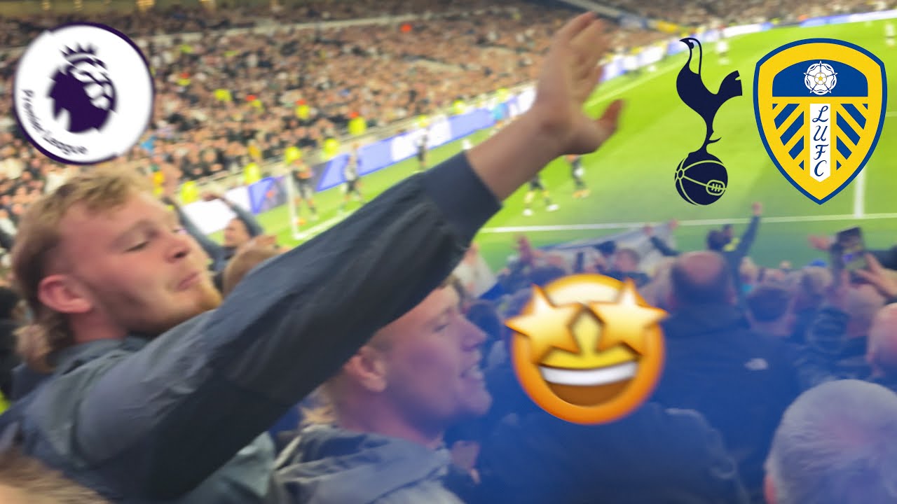 Leeds Fans Celebrate Spurs Draw 🎉