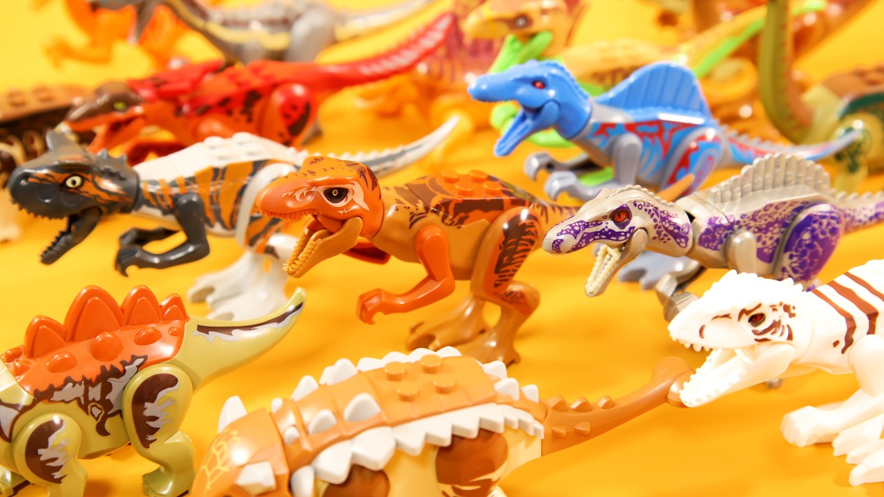 Dinosaur Minifigure Comparison | LEGO Jurassic World 🦖