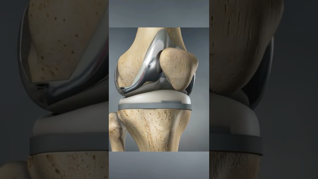Total Knee Replacement Explained in 3D Animation 🦵