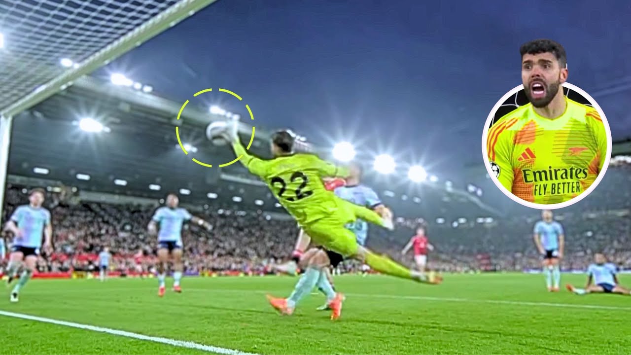 David Raya's Incredible Goalkeeping Skills Leave Fans in Awe! 🧤🔥