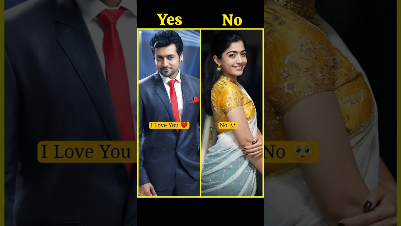 Rashmika Mandanna's Boyfriend: Reel vs Real 🎥