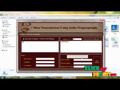 Data Transmission using Audio Steganography