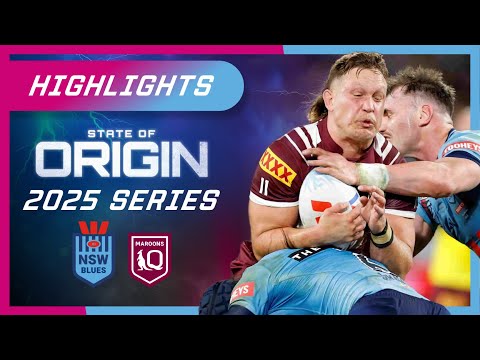 2025 State of Origin Full Series Highlights | NRL on Nine