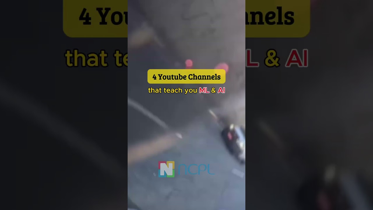 Top 4 YouTube Channels to Master Machine Learning & AI 🚀