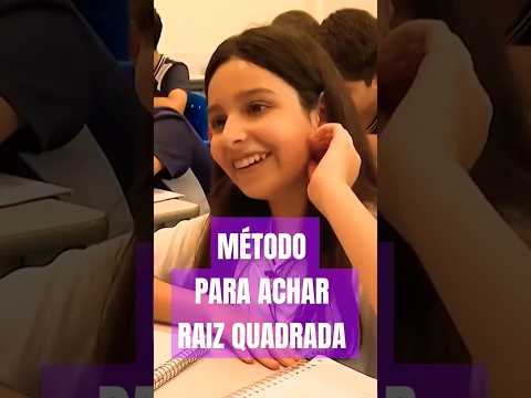 RAÍZ QUADRADA  MATEMÁTICA BÁSICA #matemáticabásica #shortseducativos #raizquadrada #raciociniologico