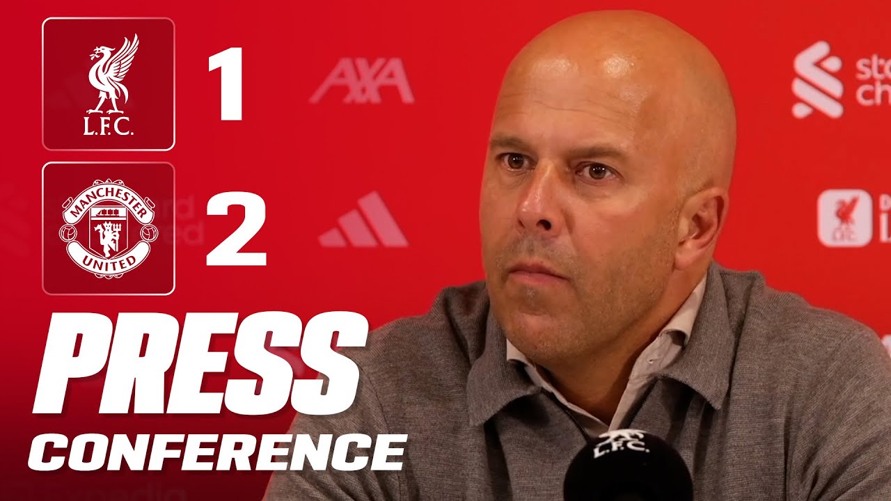 Arne Slot’s Reaction to Liverpool vs. Man United 1-2 Defeat ⚽