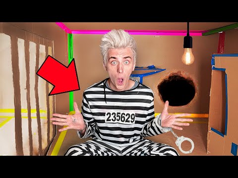 Побег Из КАРТОННОЙ ТЮРЬМЫ Челлендж **3 часть**