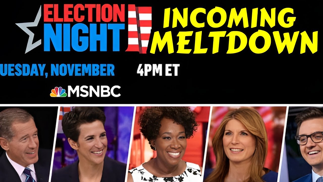 MSNBC 2024 Election Night - Highlights - This Is Priceless!