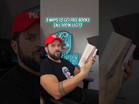 3 Ways to Get FREE Books (100% legit) #website #freebooks #books