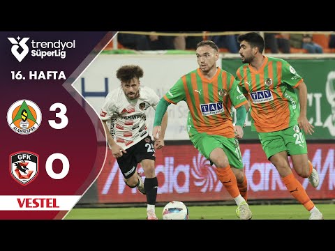 Vestel | Alanyaspor (3-0) Gaziantep FK - Highlights/Özet | Trendyol Süper Lig - 2024/25