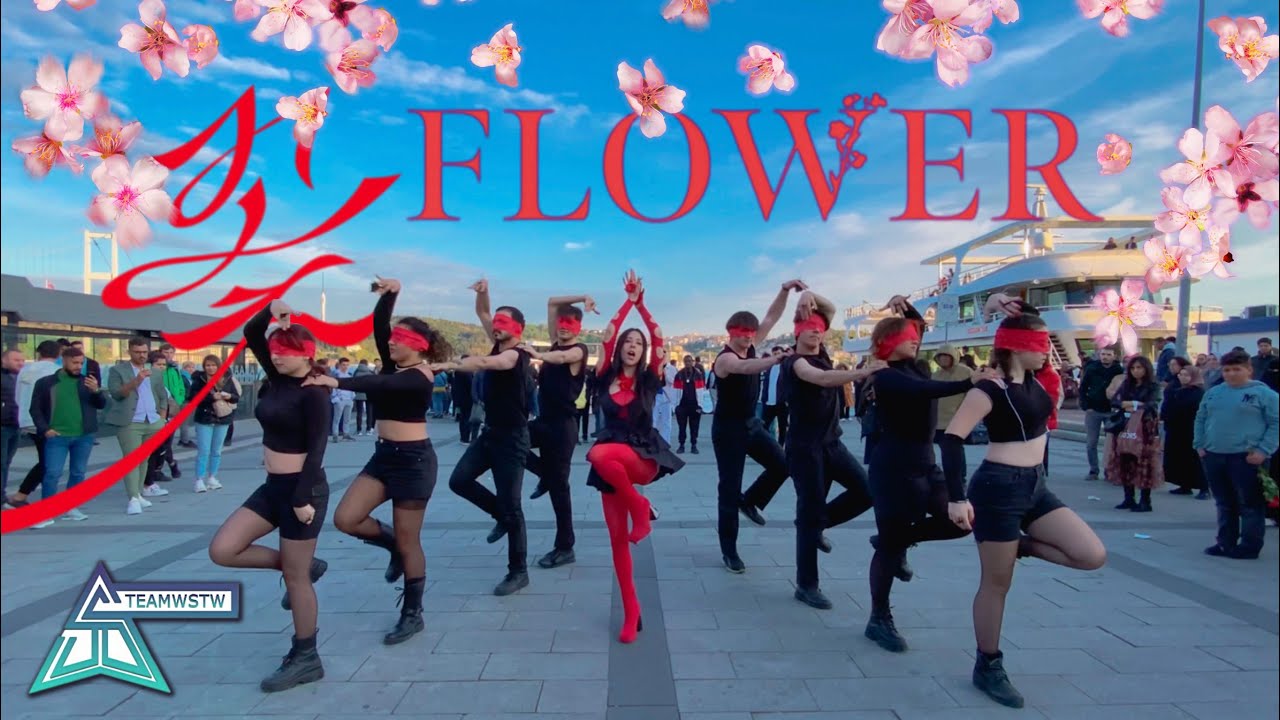 KPOP IN PUBLIC Türkiye: JISOO FLOWER Dance Cover 🌸