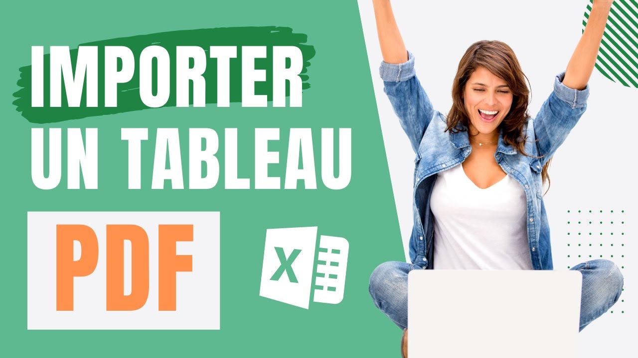 Importer des données PDF vers Excel facilement