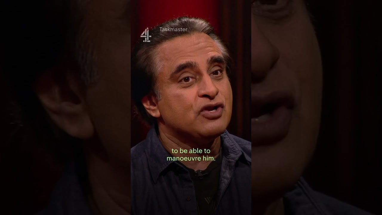 Sanjeev Bhaskar's Hilarious Pre-Watershed Ride on Alex ๐ฒ | Taskmaster Gameshow