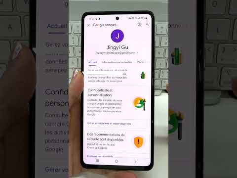 Comment gérer votre compte Google sur un téléphone Android ？#shorts