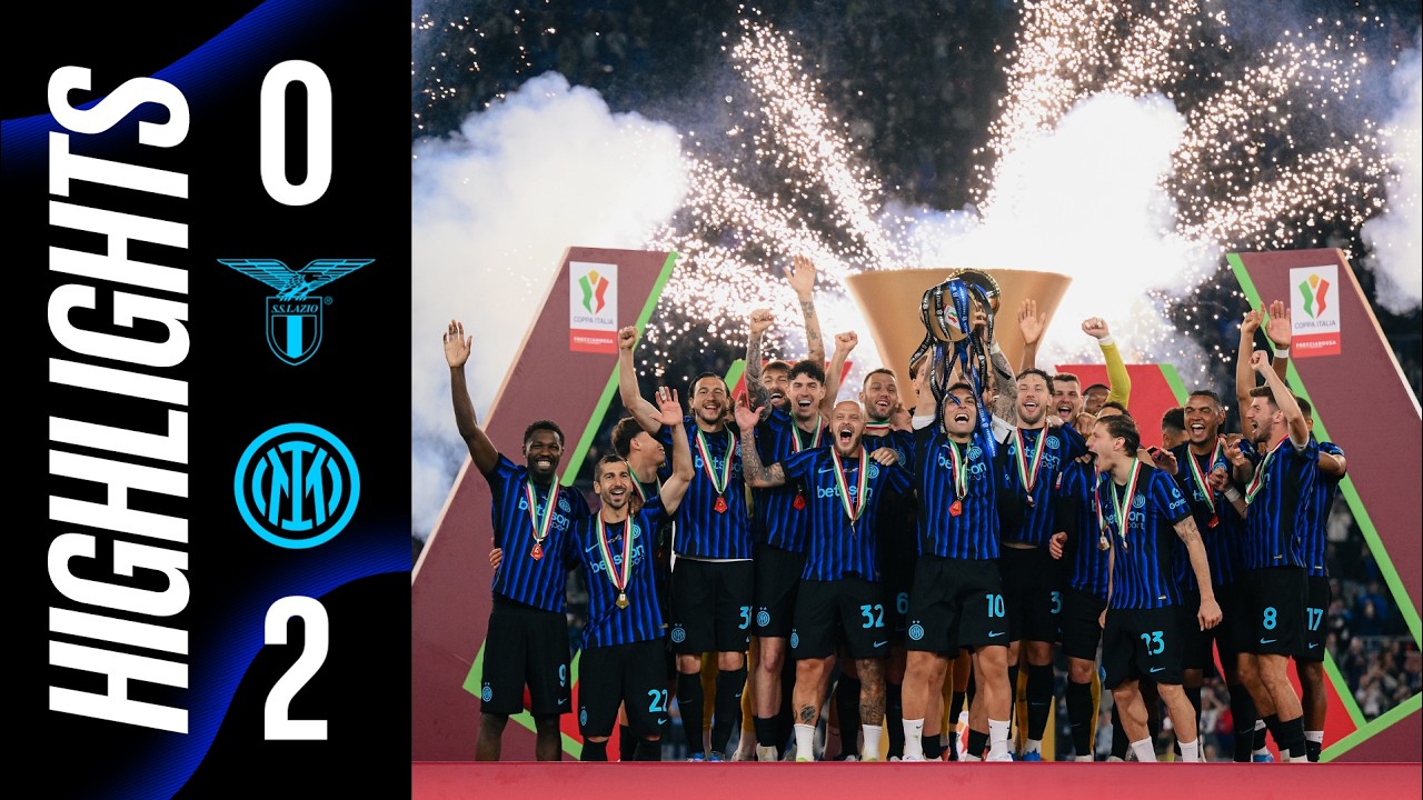 Inter Wins 10th Coppa Italia π
