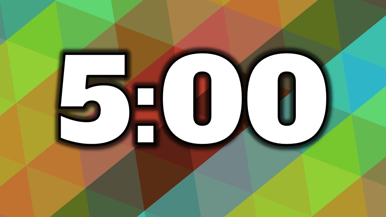 5-Minute Silent Countdown Timer ⏱️