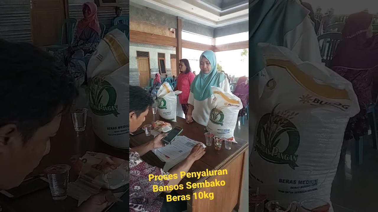 Penyaluran Bansos Beras 10kg 🥢