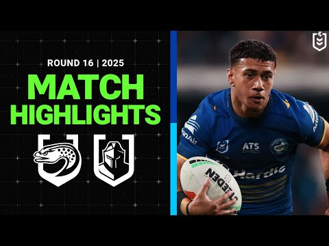 2025 NRL Match Highlights | Eels v Titans | Round 16
