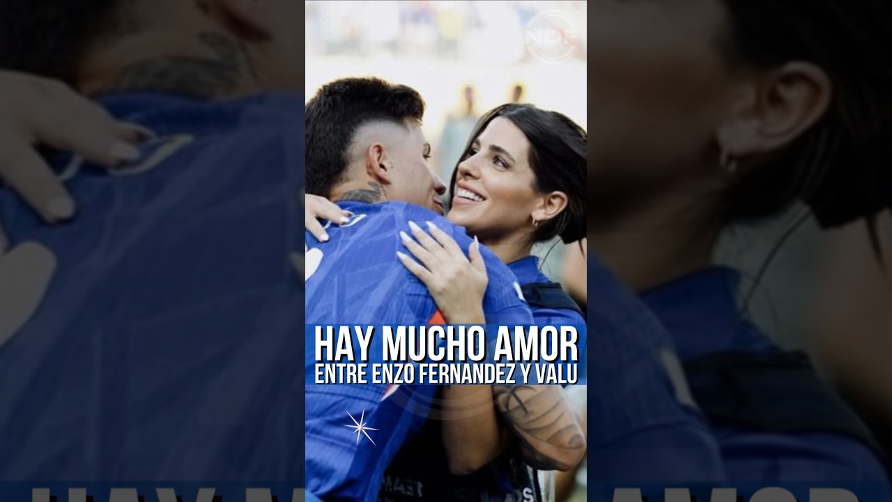Enzo Fernandez y Valu Cervantes en un Momento Tierno 😍