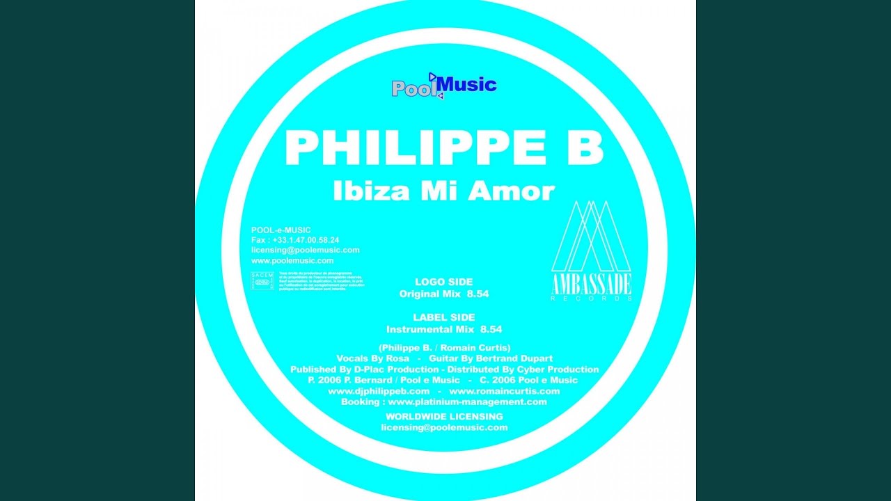 Ibiza Mi Amor (Original Mix) by Philippe B 🎶 - Feel the Ibiza Vibe