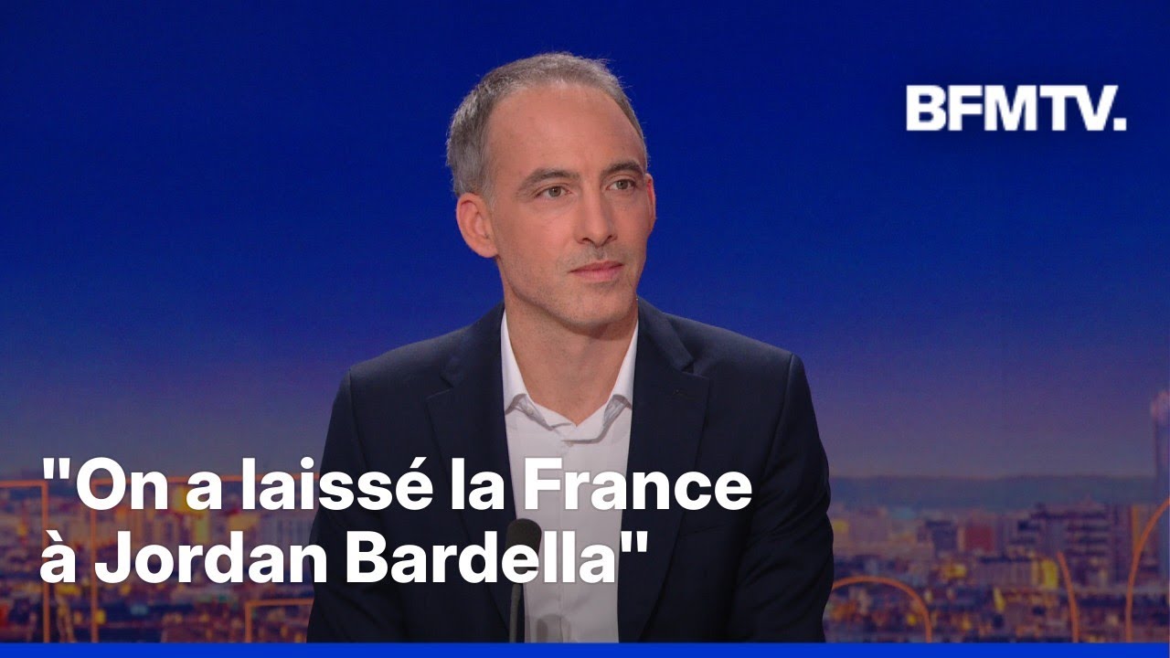 Interview de Raphaël Glucksmann sur l'insécurité et l'Ukraine 🇺🇦