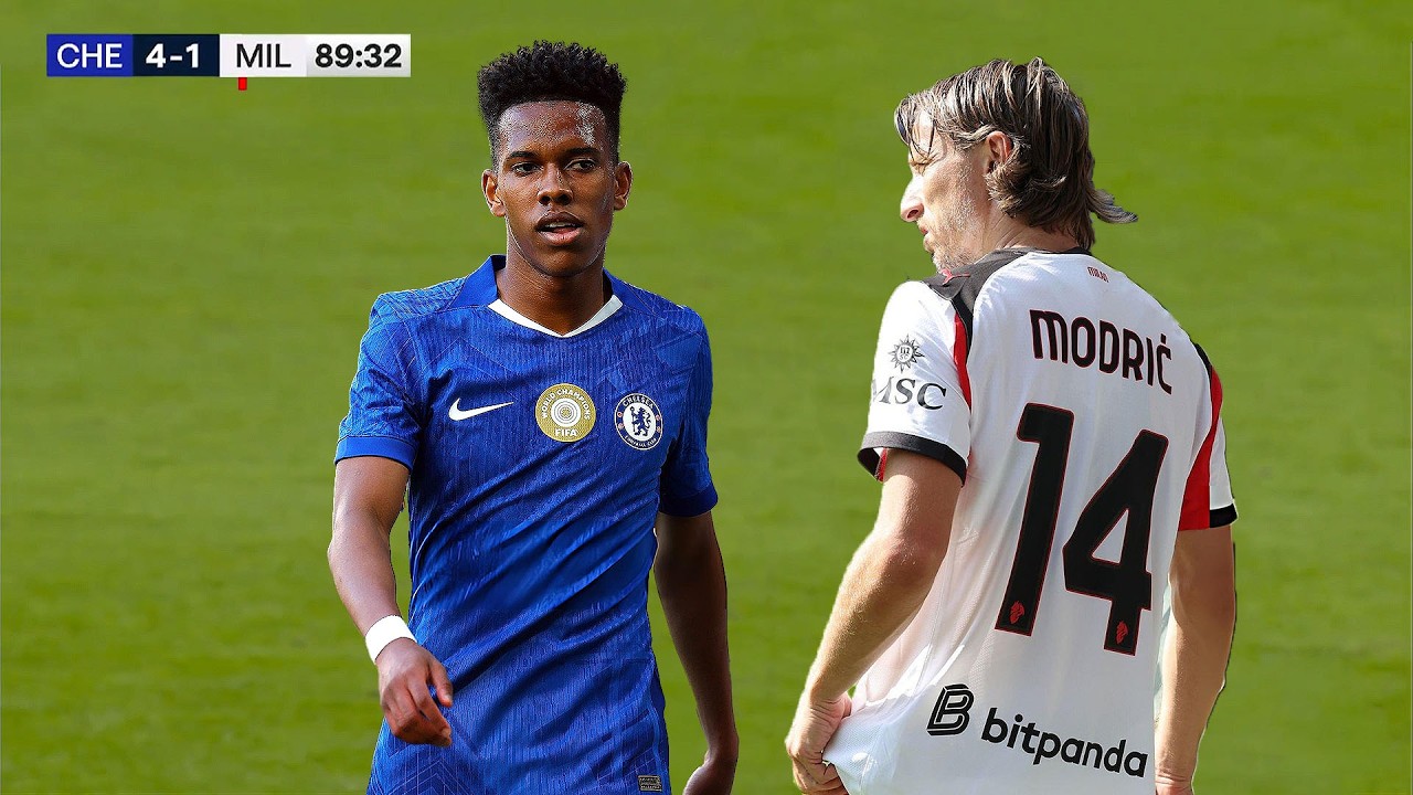 Luka Modric will never forget Estevao Willian's performance in this match