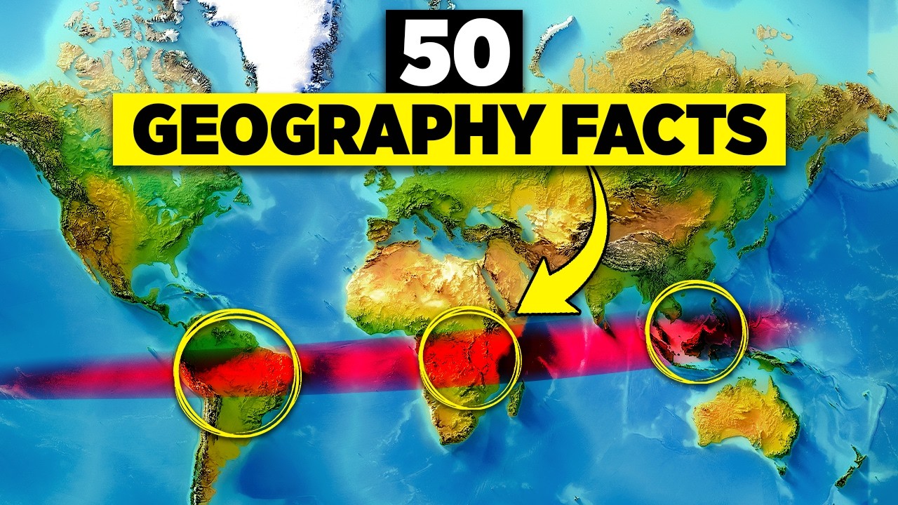 50 Mind-Bending World Geography Facts ๐