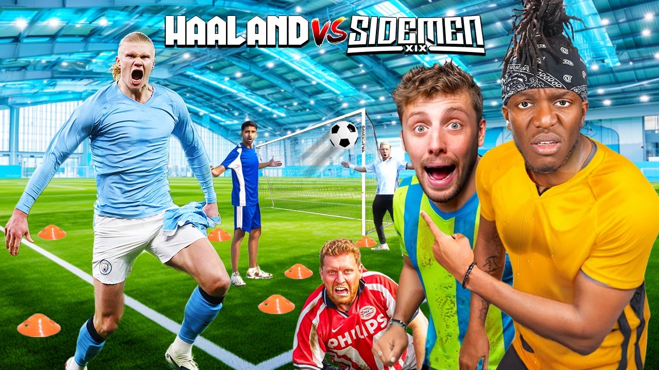Can Sidemen Survive Haaland's Football Challenge? ⚽