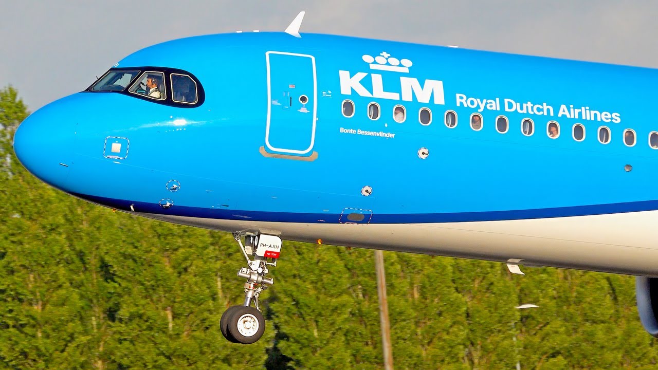 [4K] KLM A321Neo Highlights at Schiphol ✈️