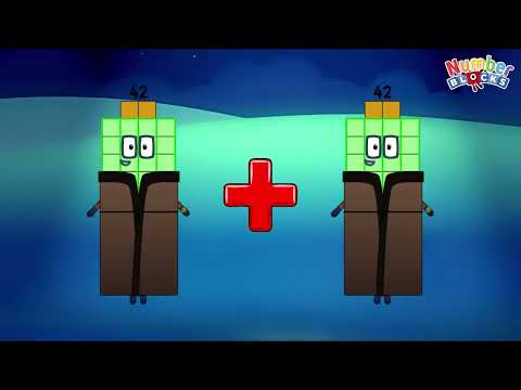 NUMBERBLOCKS ADDITION OF TWO IDENTICAL NUMBERS | ADDING 2 SAME NUMBER | LEARN TO COUNT | ColorArt_id
