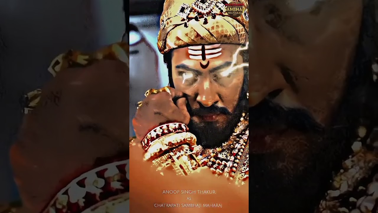 Thakur Anoop Singh Transforms Into Chatrapati Sambhaji Maharaj | Look Reveal 👑