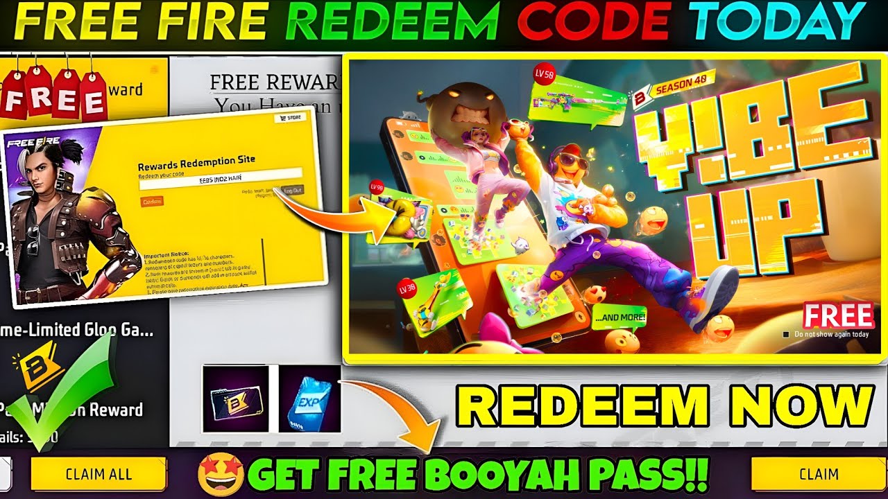 Free Fire Redeem Codes for April 5 ๐