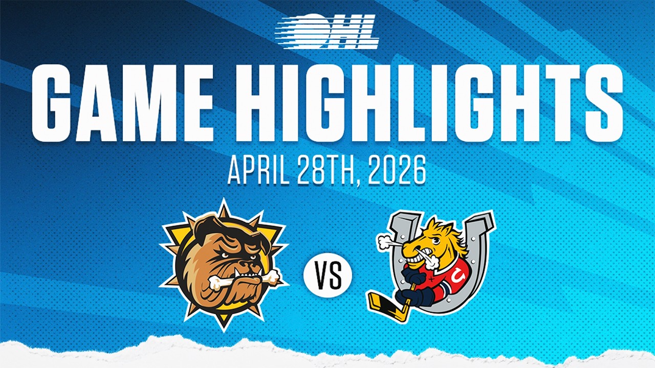 OHL Highlights: Brantford Bulldogs @ Barrie Colts Apr. 28th, 2026