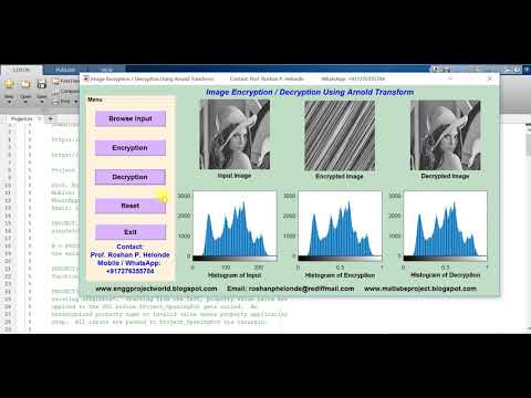 Image Steganography Using Arnold Transform - Encryption Decryption Using Arnold Transform