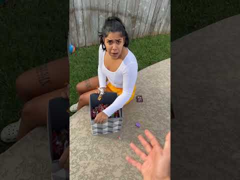 Dad catches mom eating all of sons candy #shorts