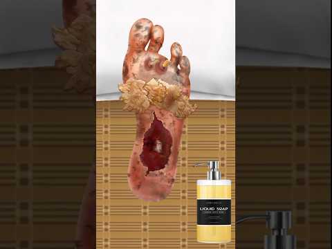 Ugly and Bad Leg treatment #3danimation Video 😱 ll #shorts , #asmr , #gaming , #treatment , #viral