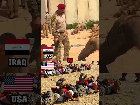 Iraq vs USA Toughest Army Training