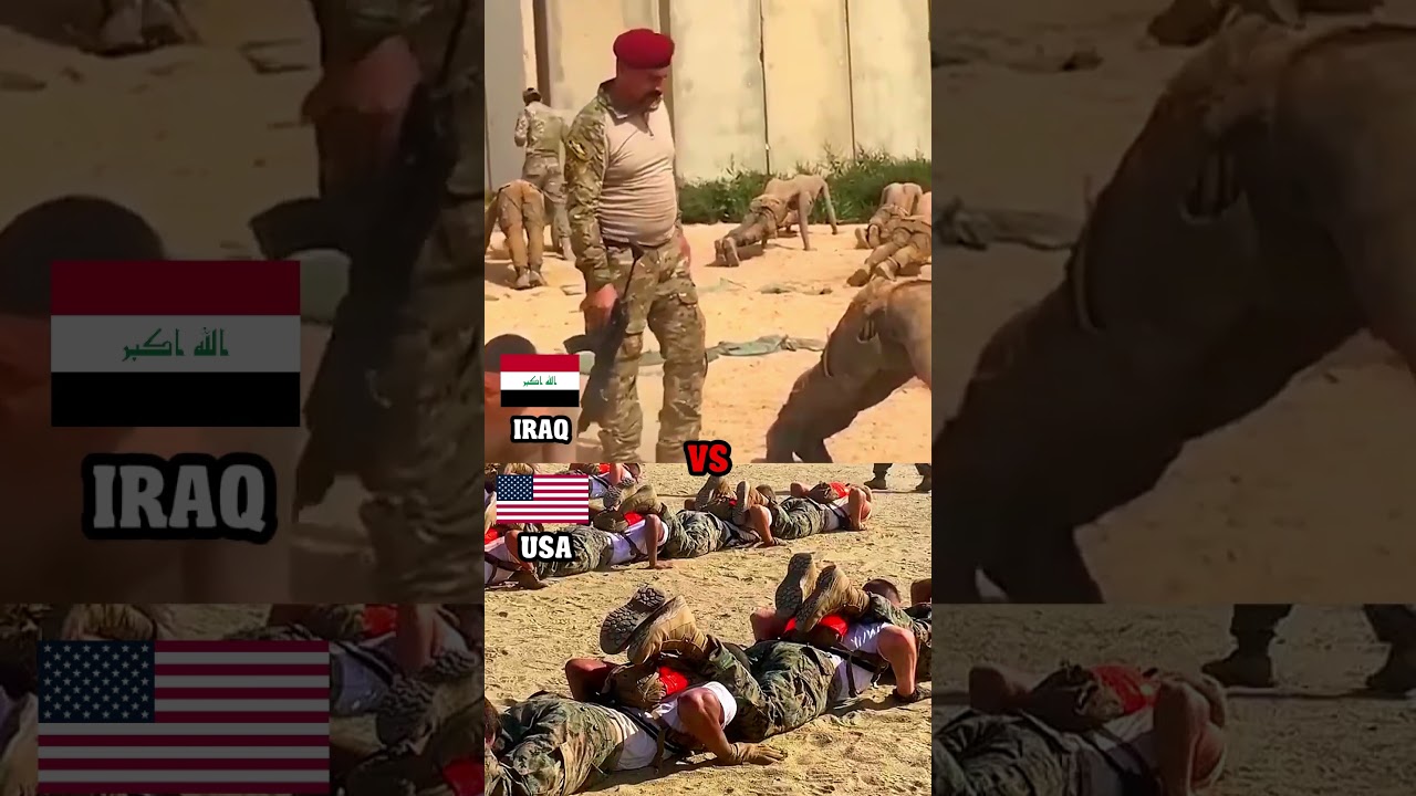 Iraq vs. USA: The Most Challenging Army Training Battles 🇺🇸🇮🇶