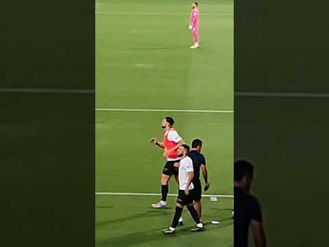 Rafa Mir calienta minutos antes de salir a jugar. Betis-Valencia. 23-05-25 #valenciacf