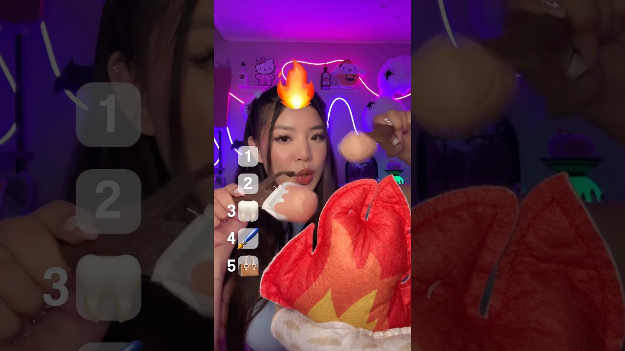 Rate The Triggers: 1️⃣-5️⃣ #ASMR #Shorts