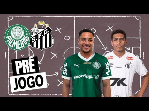 PRÉ JOGO PALMEIRAS x SANTOS: CLÁSSICO DECISIVO! SOUZA TITULAR E NEYMAR FORA? | ESCALAÇÕES E TÁTICA