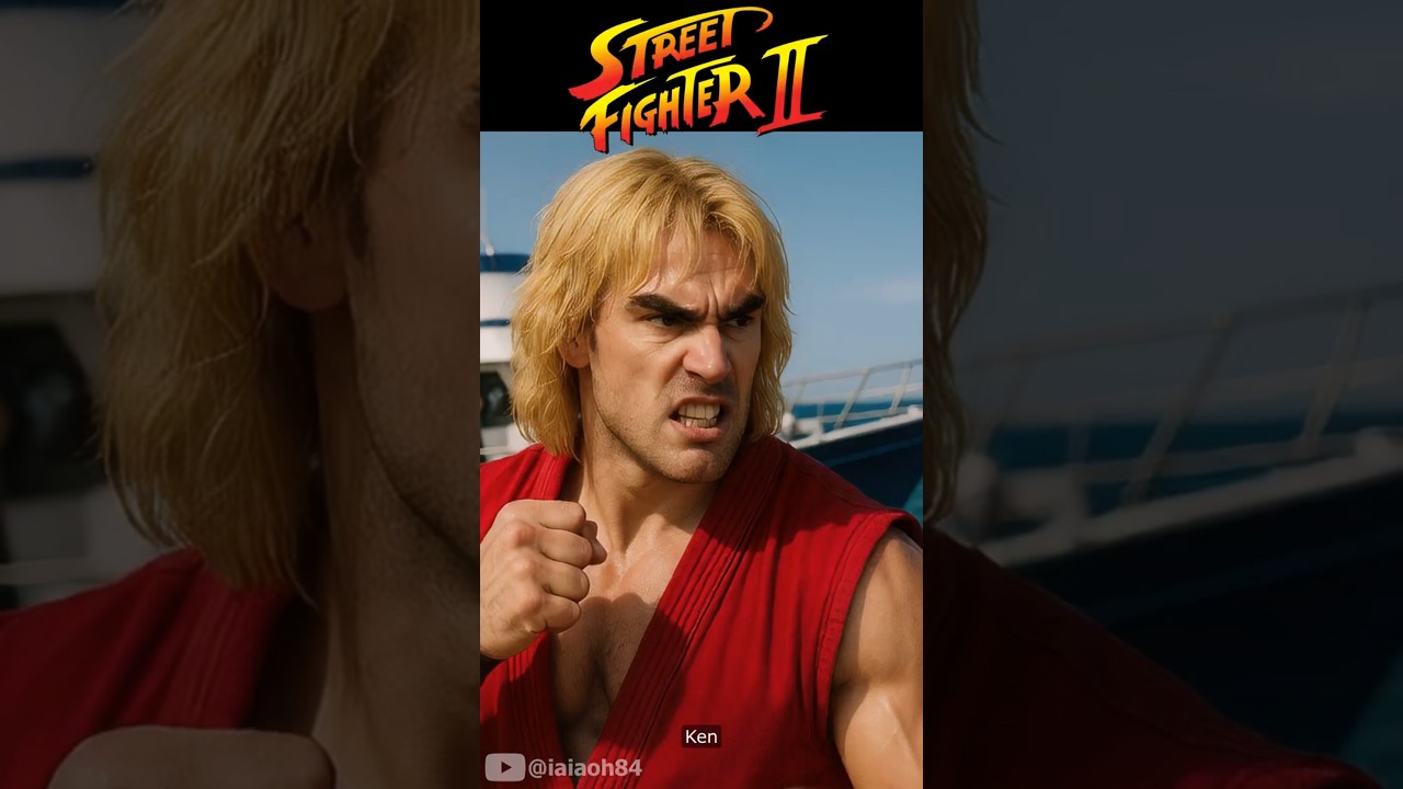 Street Fighter II in Real Life: Stunning AI-Generated Fighter Transformations 🔥