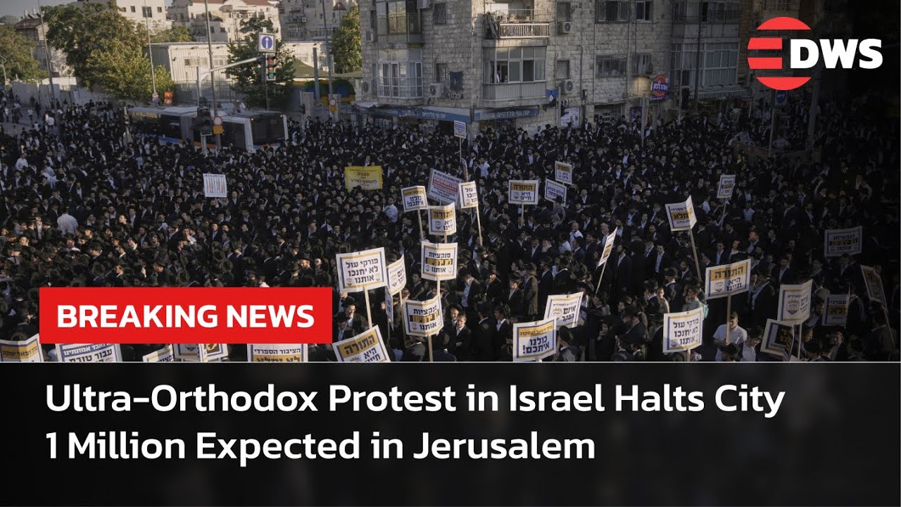 Haredi Protest Paralyzes Jerusalem 🚧