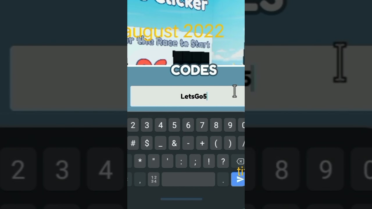 2 Exciting Updates: 2 New Codes in Race Clicker 🚀