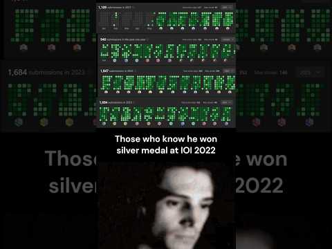 He started coding when he was 7 years old😱 #competitiveprogramming #programming #leetcode #coding