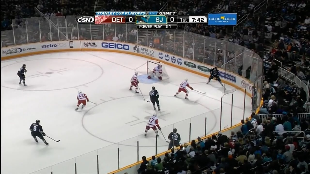 2011 Epic Game 7! Red Wings Make Historic Comeback vs Sharks in 2011 Stanley Cup WCSF 🏒